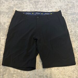 Jack Nicklaus Men's Black Flat Front Shorts